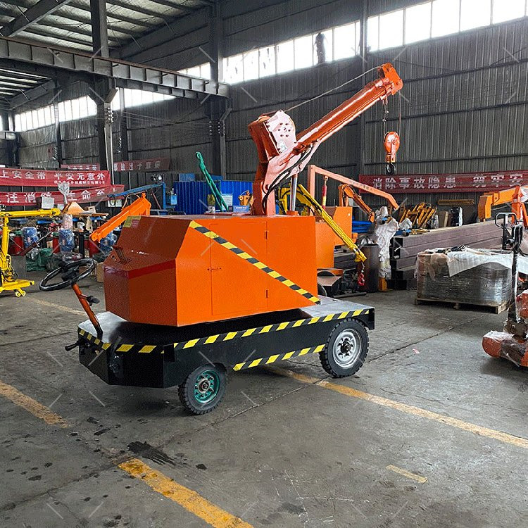 移動(dòng)式運(yùn)行式小吊車(chē)液壓旋轉(zhuǎn)液壓搬運(yùn)式電動(dòng)吊車(chē)移動(dòng)式單臂小吊車(chē)